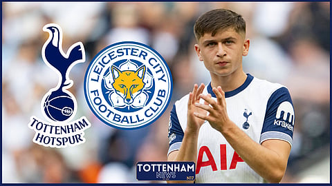 Mikey Moore could start for Tottenham v Leicester City [Credit: Imago]