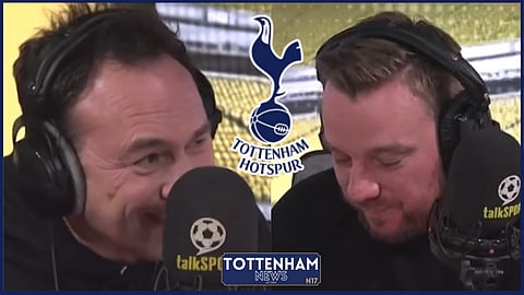 Jamie O'Hara responded to an "insane" Tottenham question from Jason Cundy [Credit: talkSPORT via YouTube].