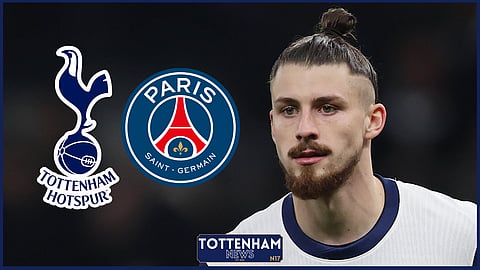 Tottenham defender Radu Drăgușin has been linked with a move to PSG [Credit: Imago]