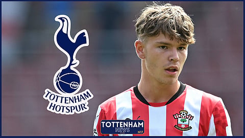 Tottenham are linked with a move for Southampton gem Tyler Dibling [Credit: Imago]