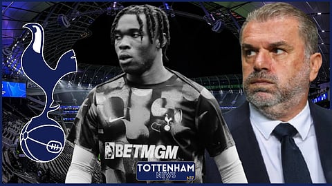 Tottenham boss Ange Postecoglou has been blamed for Destiny Udogie's injury (Credit: Imago)