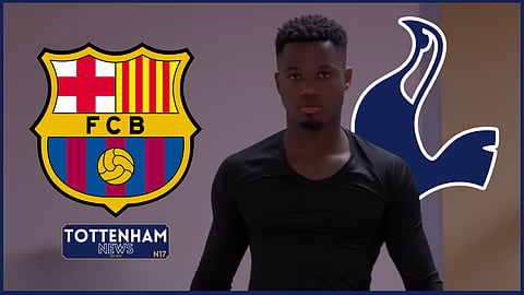 Barcelona forward Ansu Fati has been linked with Tottenham [Credit: FC Barcelona]