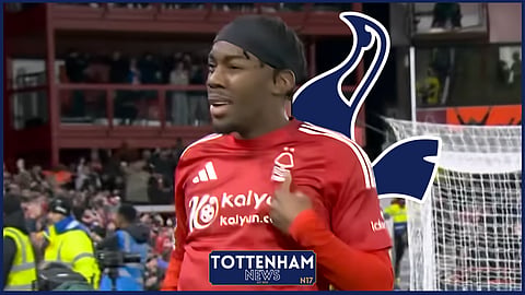 Anthony Elanga has reached out to a Tottenham ace [credit: Sky Sports Premier League]