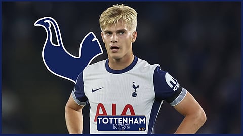 Tottenham midfielder Lucas Bergvall Credit: Imago]