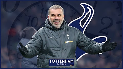 Ange Postecoglou might not have much time left at Tottenham (credit: Imago)