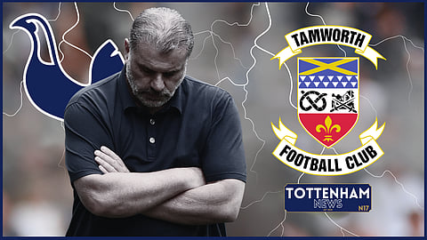 Ange Postecoglou and Tottenham face Tamworth in the FA Cup (credit: Imago)