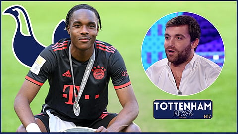 Fabrizio Romano has shared a Mathys Tel update at Tottenham (credit: Imago)