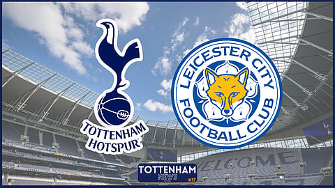 Tottenham host Leicester City in the Premier League on Sunday
