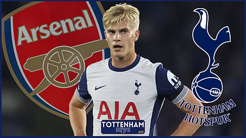 Lucas Bergvall shined for Tottenham v Arsenal. (Credit: Imago)