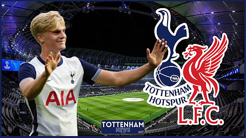 Lucas Bergvall made the difference for Tottenham v Liverpool [Credit: X]