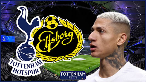 Tottenham star Richarlison could face Elfsborg [Credit: Imago]