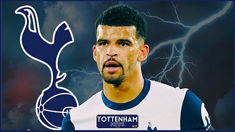 Dominic Solanke joined Tottenham from Bournemouth in 2024. (Credit: Imago)