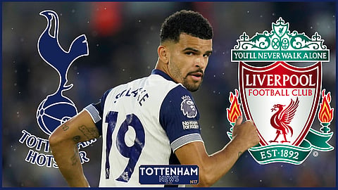 Dominic Solanke had a goal disallowed v Liverpool. (Credit: Imago)