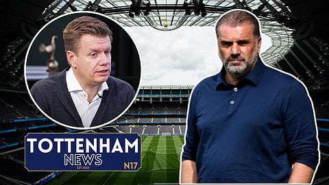 Ange Postecoglou and Johan Lange waited to make additions at Tottenham. Credit: Tottenham YouTube
