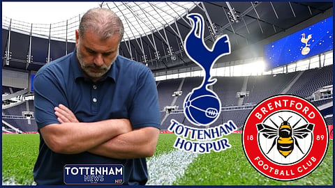Ange Postecoglou and Tottenham must beat Brentford [Credit: Imago]