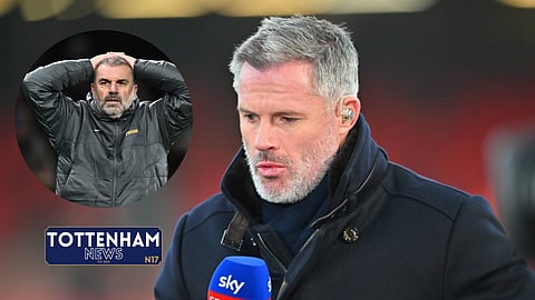 Jamie Carragher offered his verdict on Ange Postecoglou. (Credit: Imago)