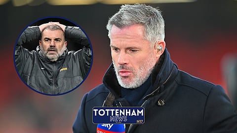 Jamie Carragher makes Tottenham prediction. (Credit: Imago)