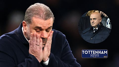 Ange Postecoglou and Daniel Levy have both come under intense pressure from Spurs fans