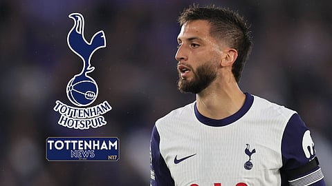 Rodrigo Bentancur torn to shreds at Tottenham. (Credit - Imago)