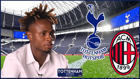 AC Milan have offered Samuel Chukwueze to Tottenham [Credit: AC Milan on YouTube]