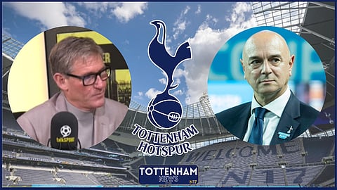 Simon Jordan offered his verdict on Daniel Levy. (Credit: Imago/talkSPORT YouTube)