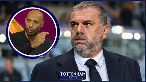 Thierry Henry had his say on Ange Postecoglou. (Credit: Imago)