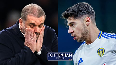 Tottenham manager Ange Postecoglou and Manor Solomon [Credit: Imago]