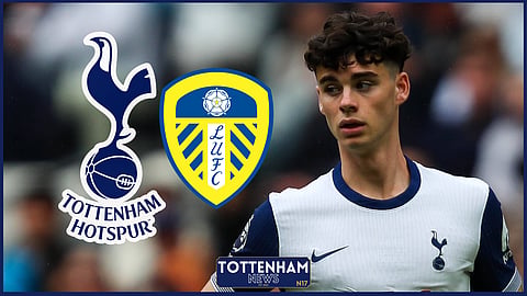 Tottenham signed Archie Gray from Leeds United [Credit: Imago}