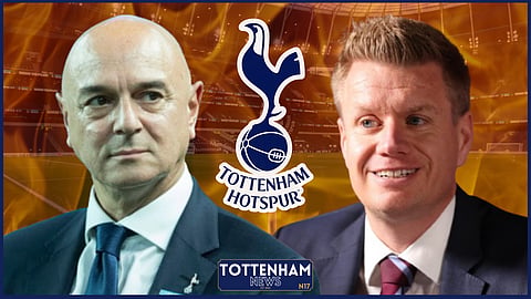Tottenham chairman Daniel Levy and technical director Johan Lange [Credit: Imago]