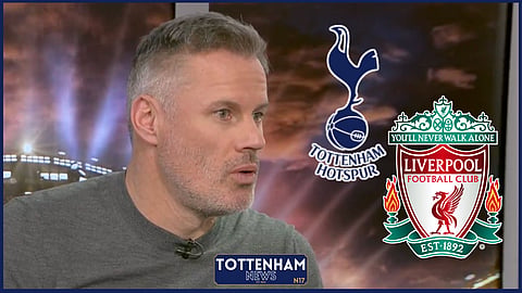 Jamie Carragher scathed Tottenham after they were hammered by Liverpool [Credit: Sky Sports]