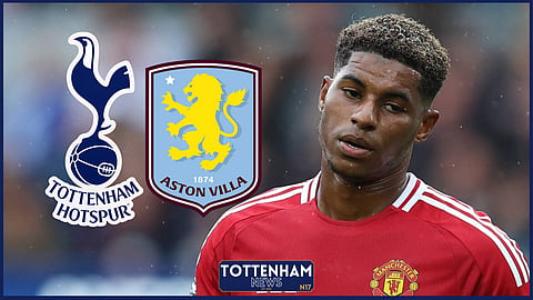 Tottenham could hijack Aston Villa's move for Marcus Rashford [Credit: Imago]