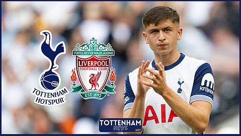 Mikey Moore could be axed when Tottenham travel to Liverpool [Credit: Imago]