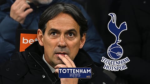 Tottenham could replace Ange Postecoglou with Simone Inzaghi [Credit: Imago]