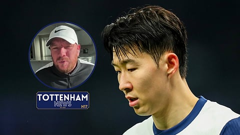 Jamie O'Hara speaks on Tottenham captain Son Heung-min. (Credit: talkSPORT on YouTube/ Imago)