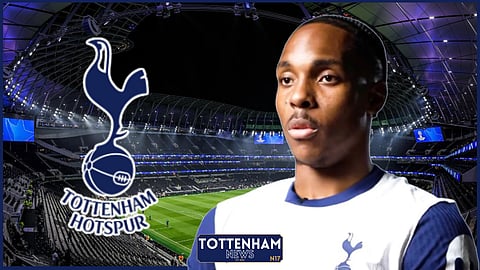 Mathys Tel joined Tottenham on loan with an option to buy [Credit: Tottenham Hotspur FC]