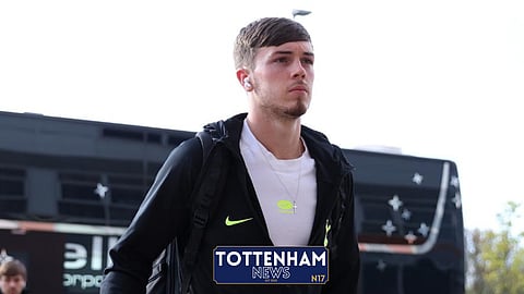 Tottenham goalkeeper Josh Keeley