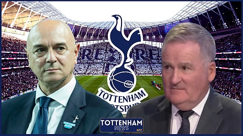 Richard Keys discussed Daniel Levy's future at Tottenham [Credit: Imago, beIN SPORTS via YouTube]