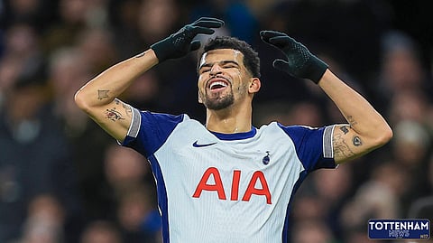 Dominic Solanke got no minutes for England (Credit: Imago) 