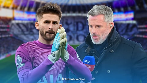 Tottenham: Jamie Carragher says Spurs have a 'huge problem' after 'shocking' Guglielmo Vicario moment