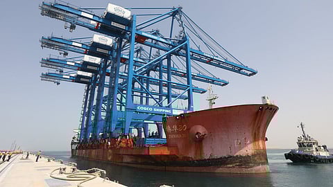 Khalifa Welcomes Cutting Edge Port Assets