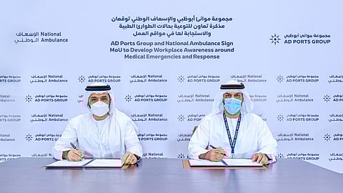 AD Ports Group, National Ambulance Boost Medical Response Awareness 