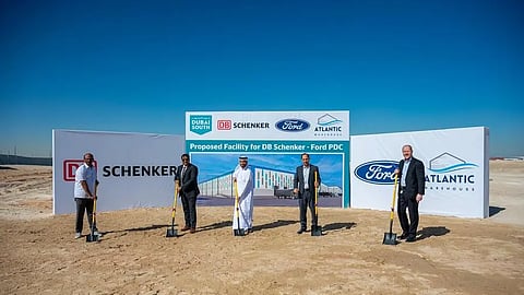 Ford Middle East and DB Schenker to Set Up Parts Distribution Center at DWC