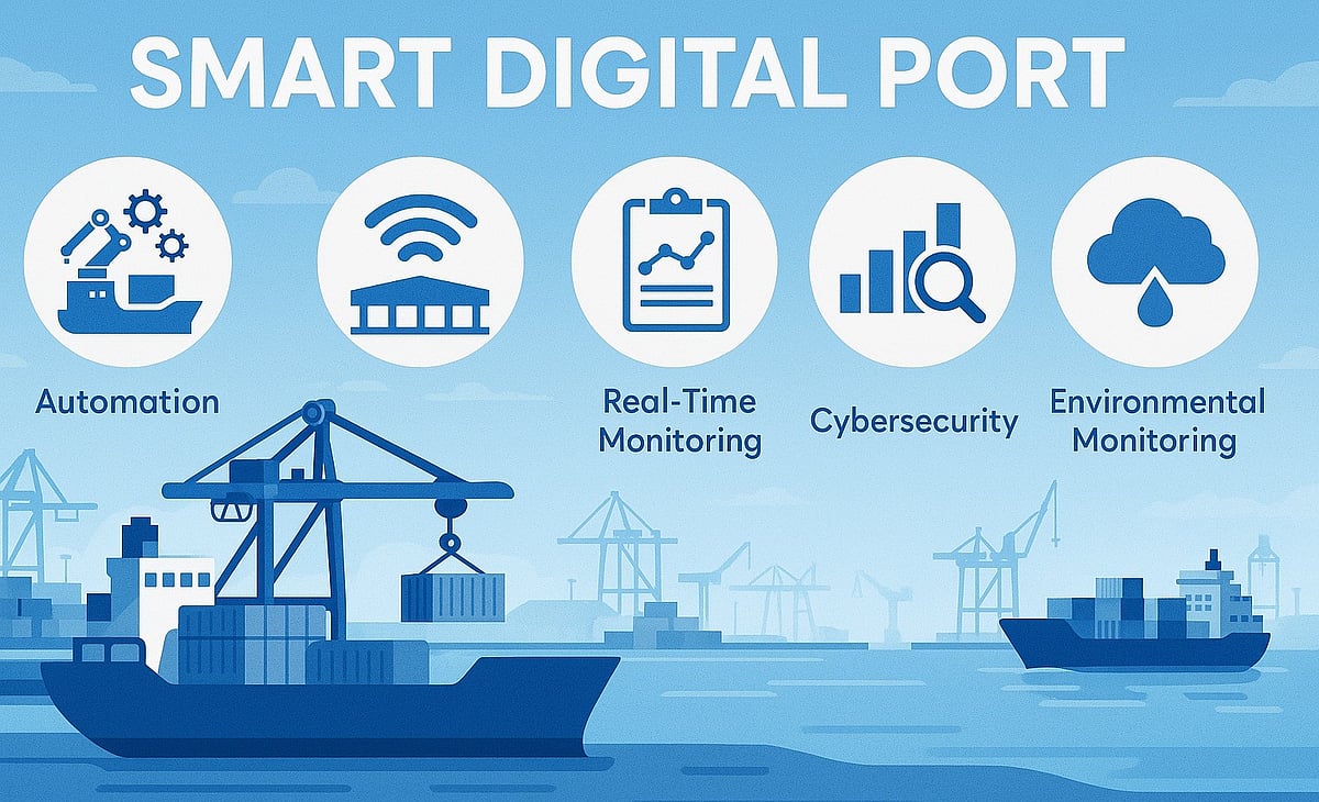 Middle East Ports Plug Into the Future as Smart Tech and Automation ...