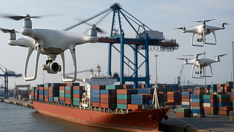 Drones Take Flight at Ports - The Big Gains and Hidden Risks
