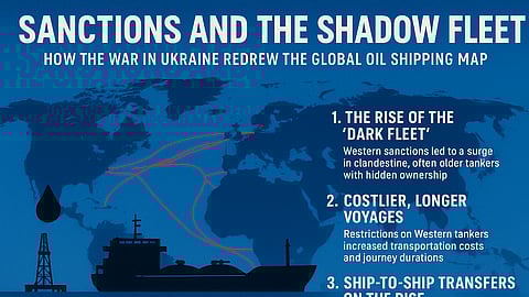 Sanctions and the Shadow Fleet: How the War in Ukraine Redrew the Global Oil Shipping Map