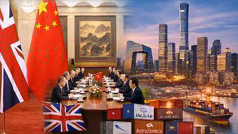 UK Prime Minister Begins Three-Day Visit to Beijing