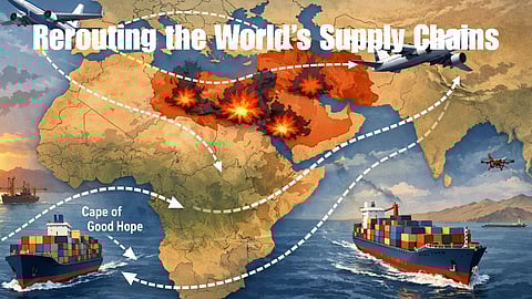 Middle East Transport Disruptions Ripple Through Global Supply Chains