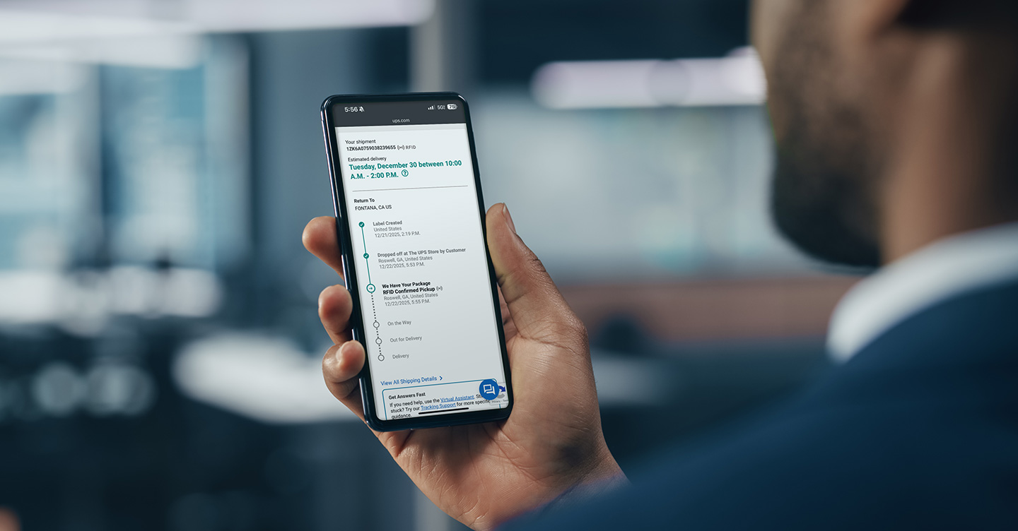UPS's RFID Sensing Technology Transforms Logistics Visibility and Reliability