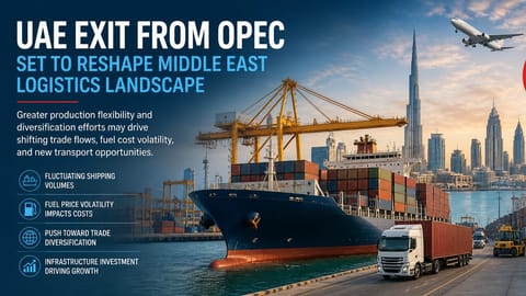 Beyond Oil: UAE’s OPEC Exit Poised to Impact Shipping and Supply Chains