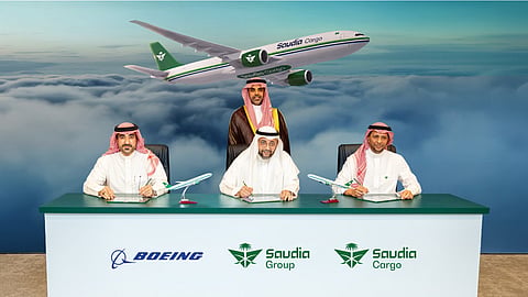 Saudia Cargo Expands Global Network with Order for 4 New Boeing 777 Freighters